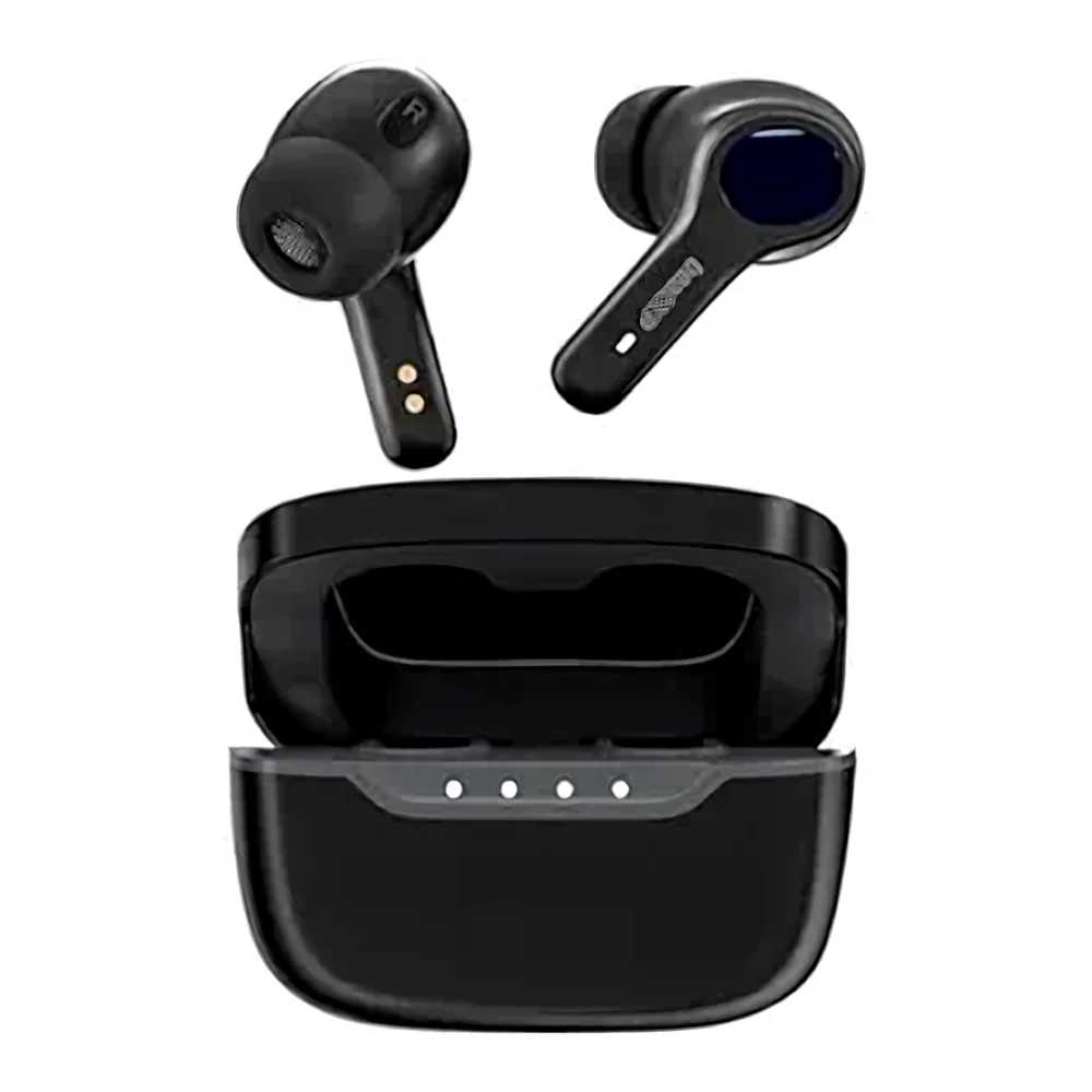 beatXP Pulse XPods Bluetooth True Wireless Ear buds with 40H Playtime, Dual Mic AI ENC, Low Latency for Gaming Mode, Type C earphone with 10mm drivers, IPX5, BT 5.3, Touch Control
