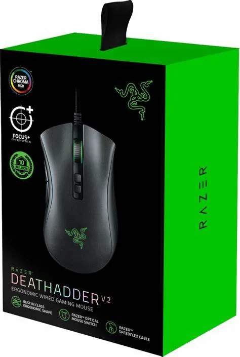 RAZER DEATH ADDER V2 GAMING MOUSE