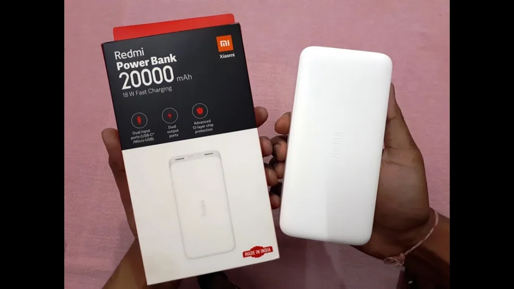 REDMI 20000 MAH POWER BANK (18 w)