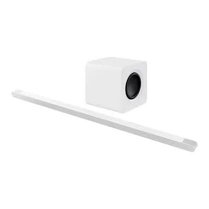 Samsung 330W 3.1.2ch Ultra Slim Soundbar (HW-S801B/XL) with Wireless Subwoofer, Top/Centre Firing Speakers, Dolby Atmos, Built-in Alexa, AirPlay2, Wi-Fi, Bluetooth Enable