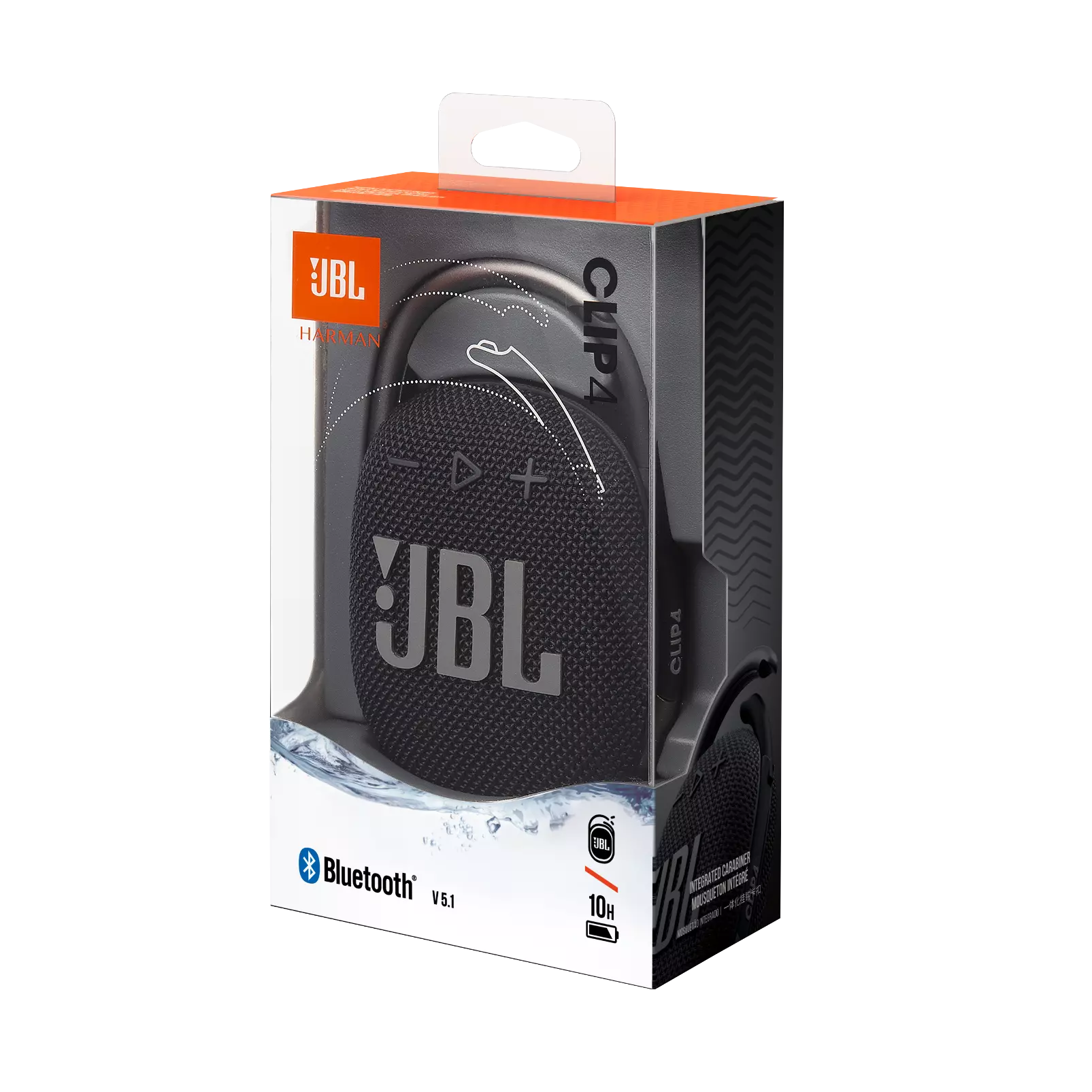 JBL Clip  Ultra portable rechargeable speaker with integrated